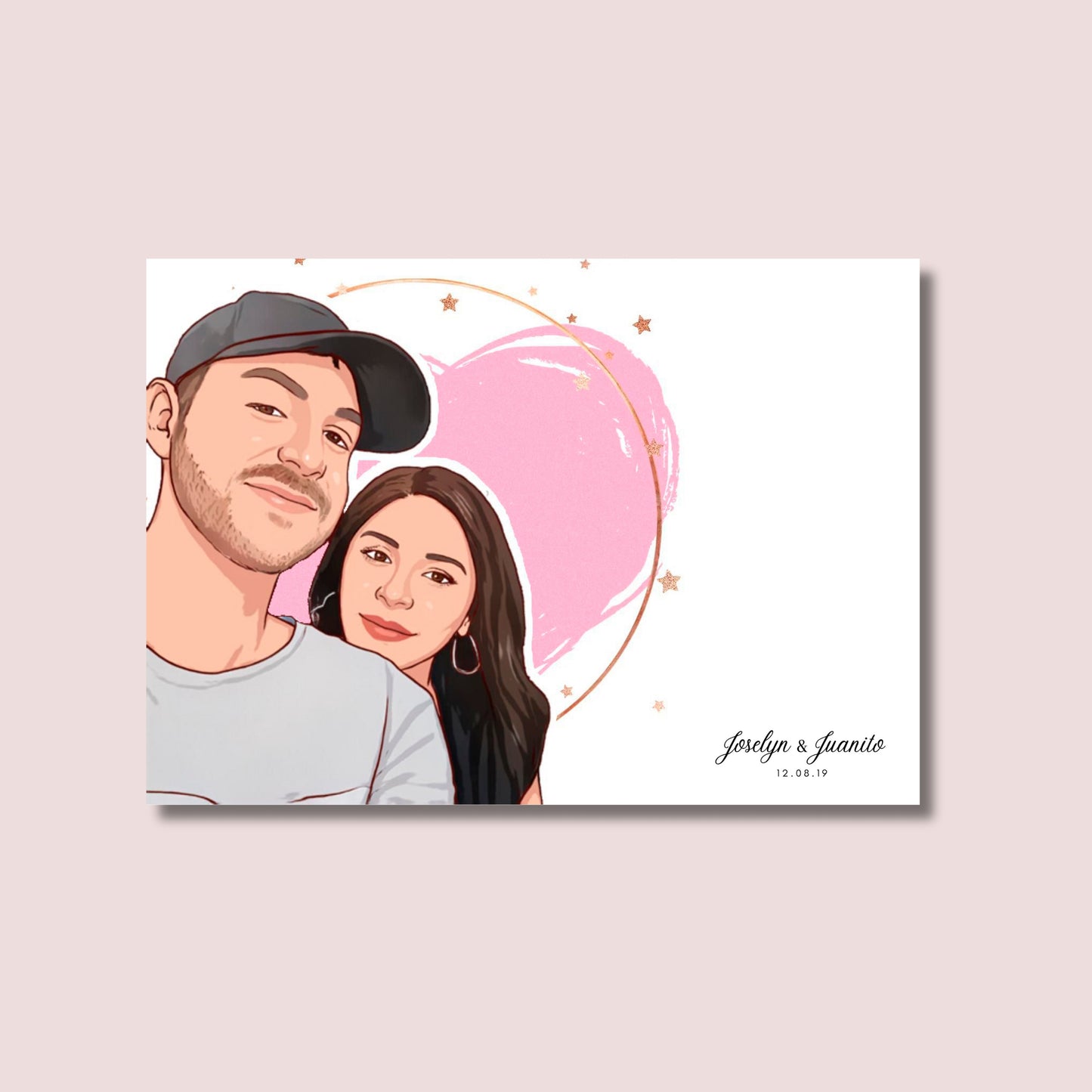 Lámina con ilustración personalizada