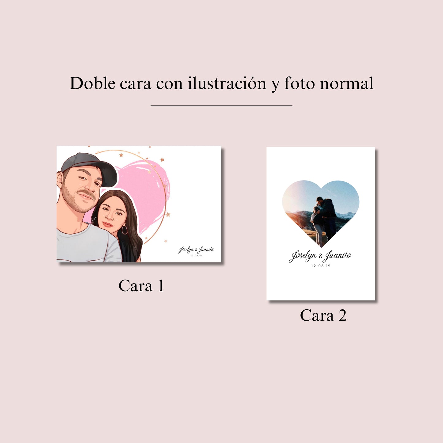 Lámina con ilustración personalizada