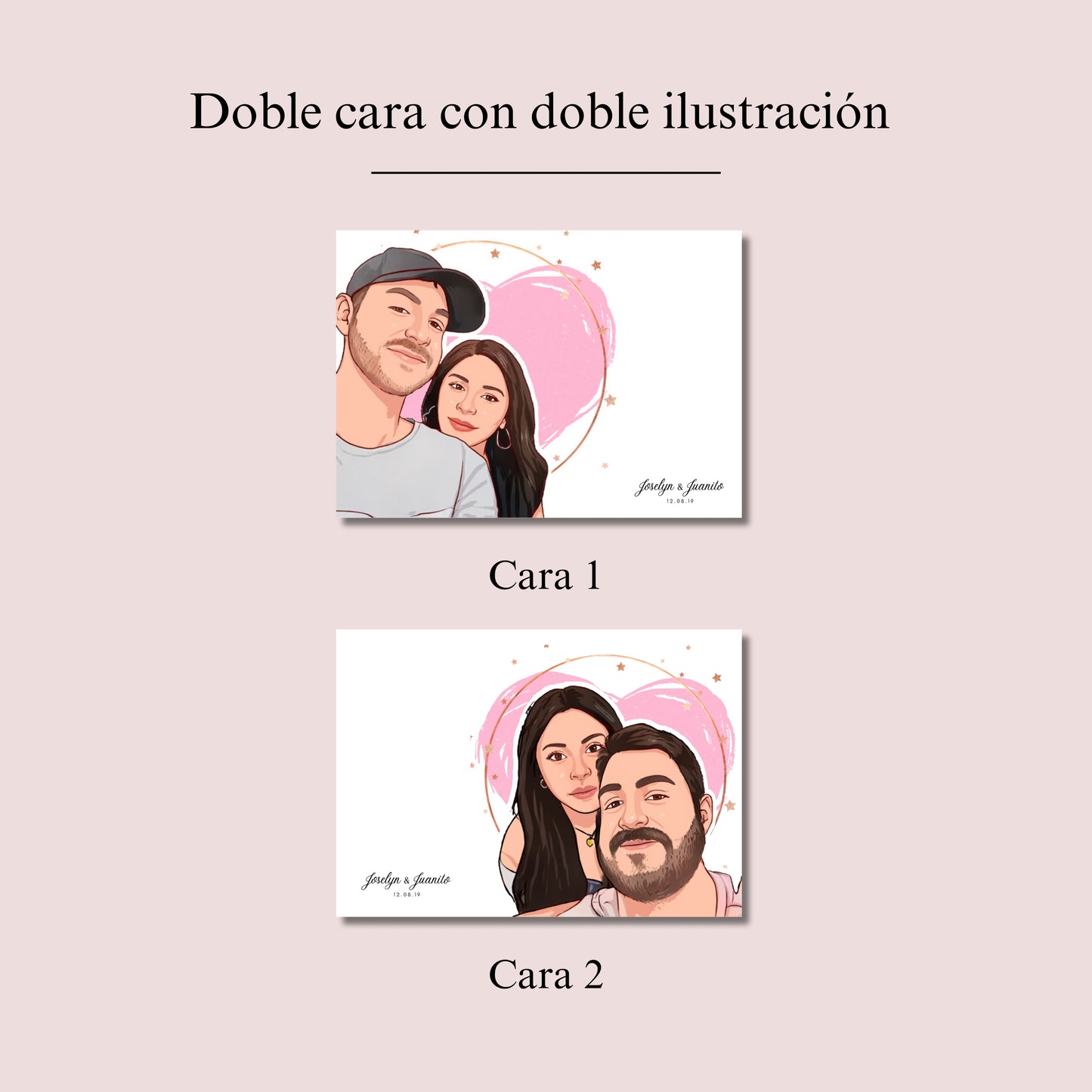 Lámina con ilustración personalizada