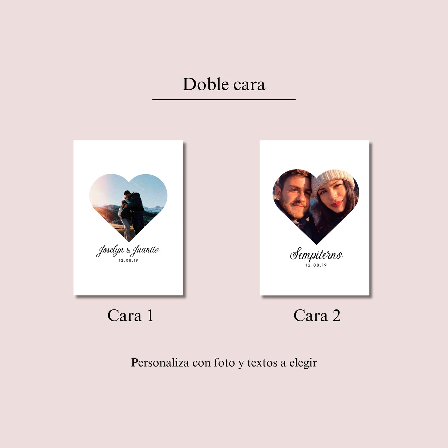 Lámina con foto personalizada