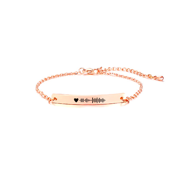 Esclava rose gold con código canción