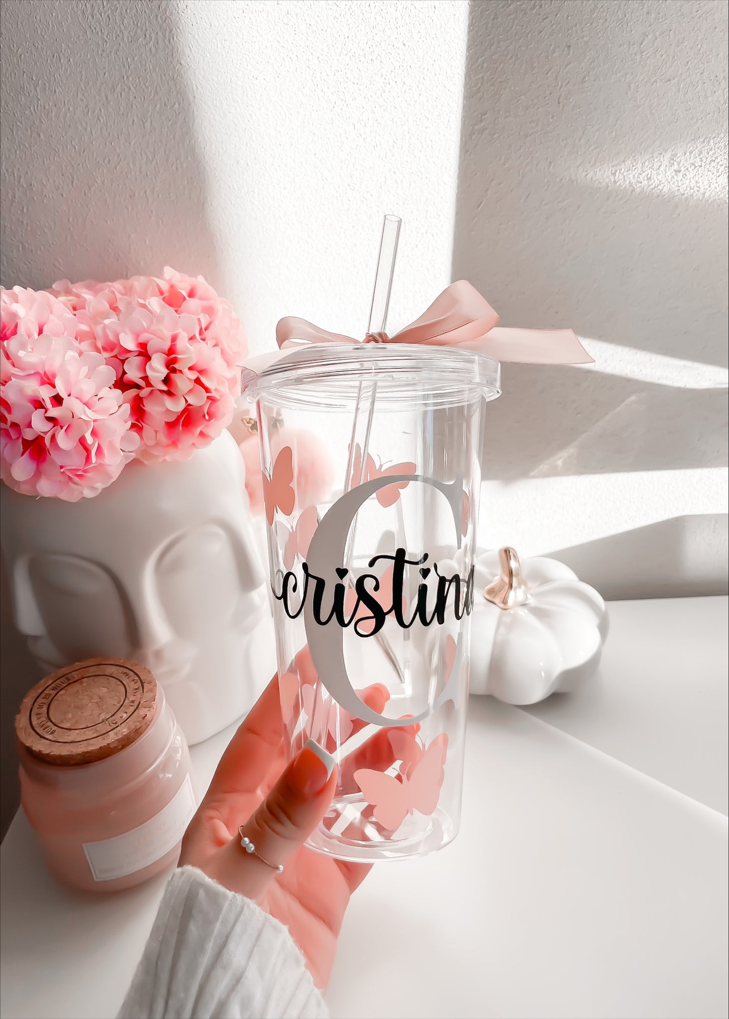 Vaso Mariposas