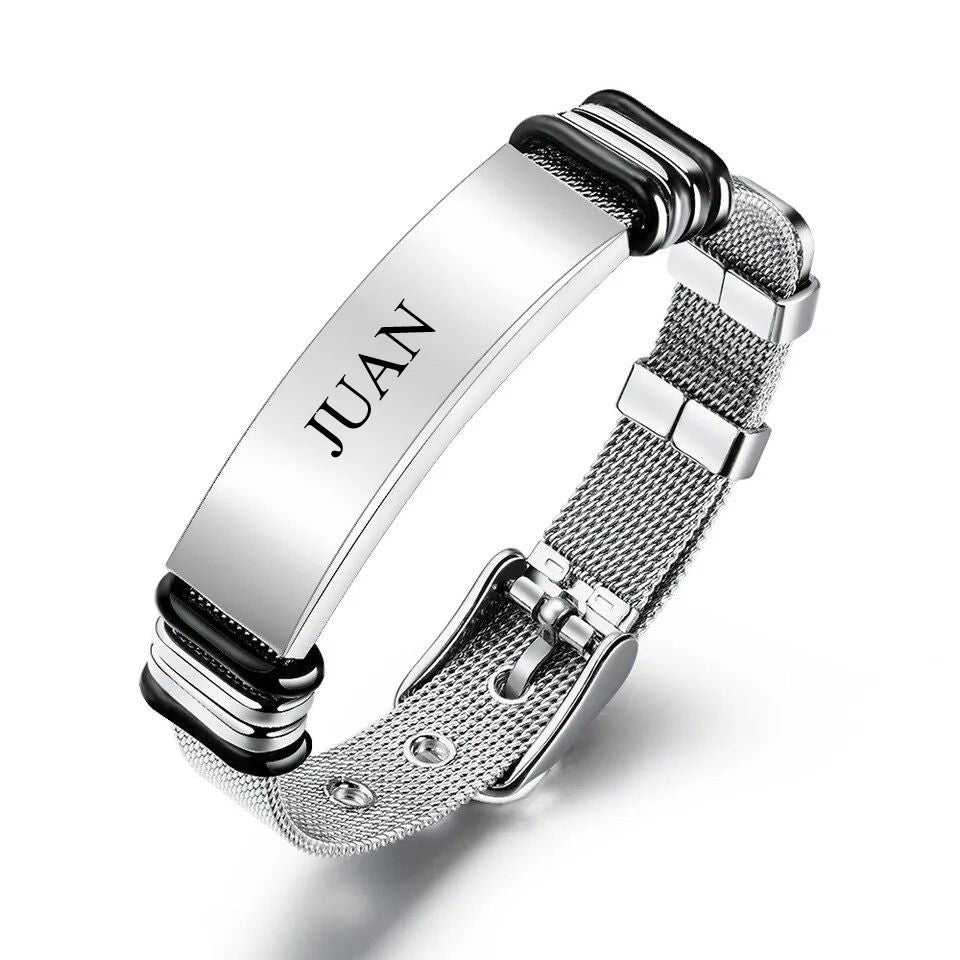 Pulsera Watch con texto personalizado
