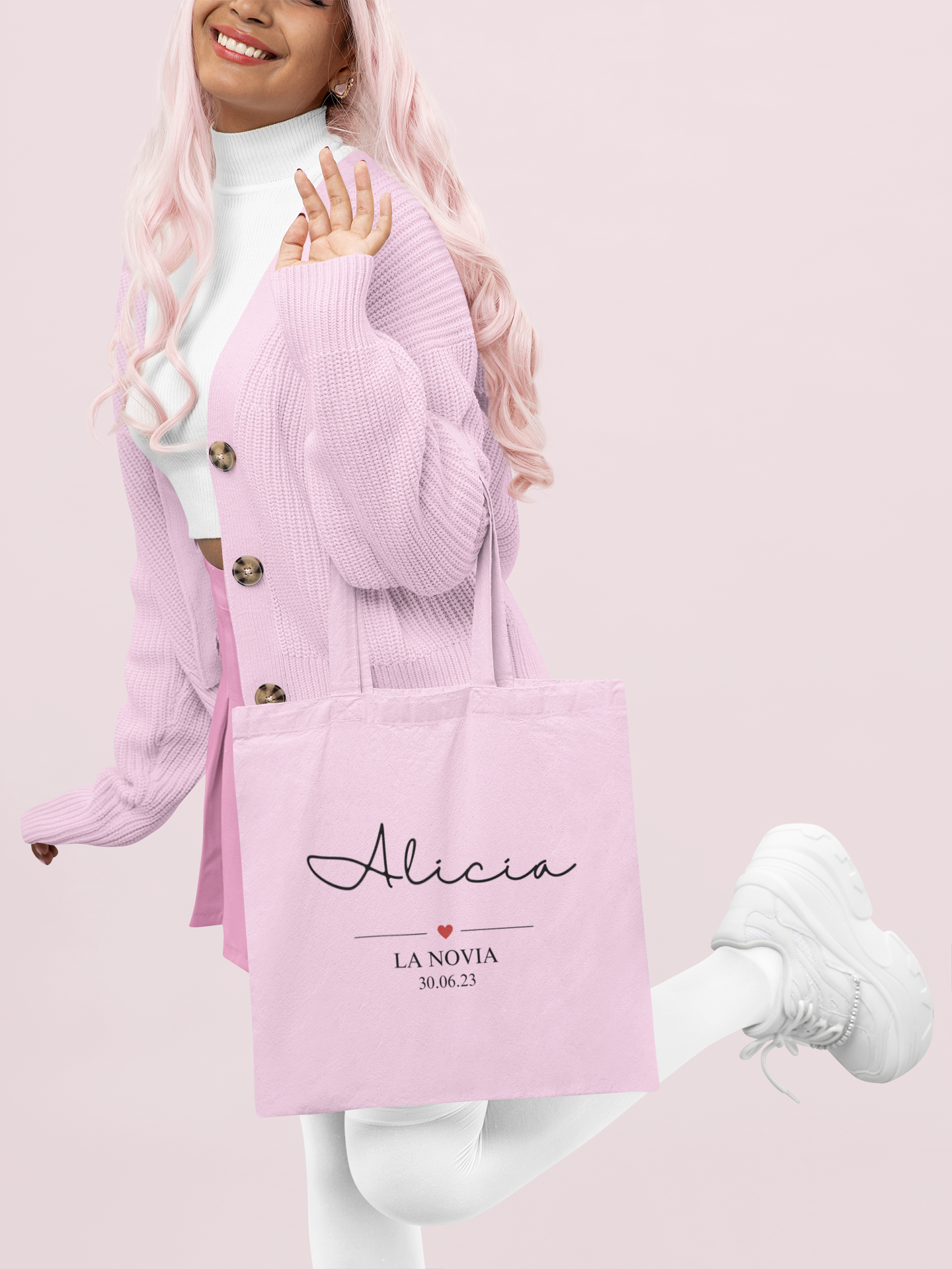 Tote Bag Rosa Novia