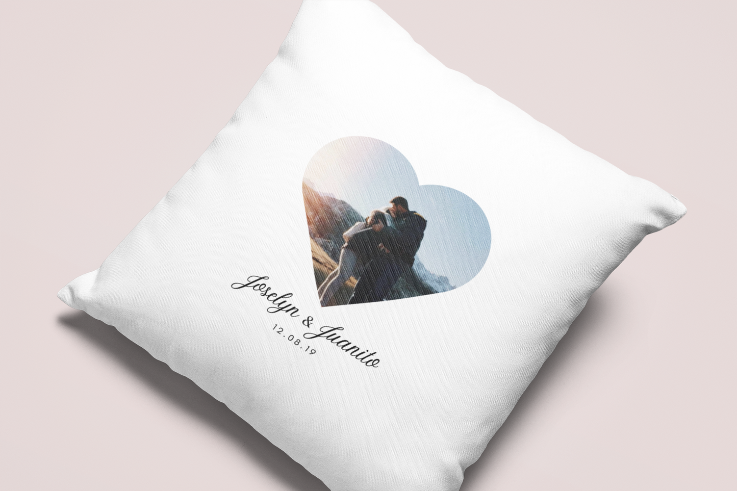 Funda para cojín con foto personalizada