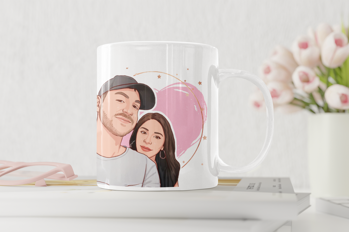 Taza con Ilustración de foto