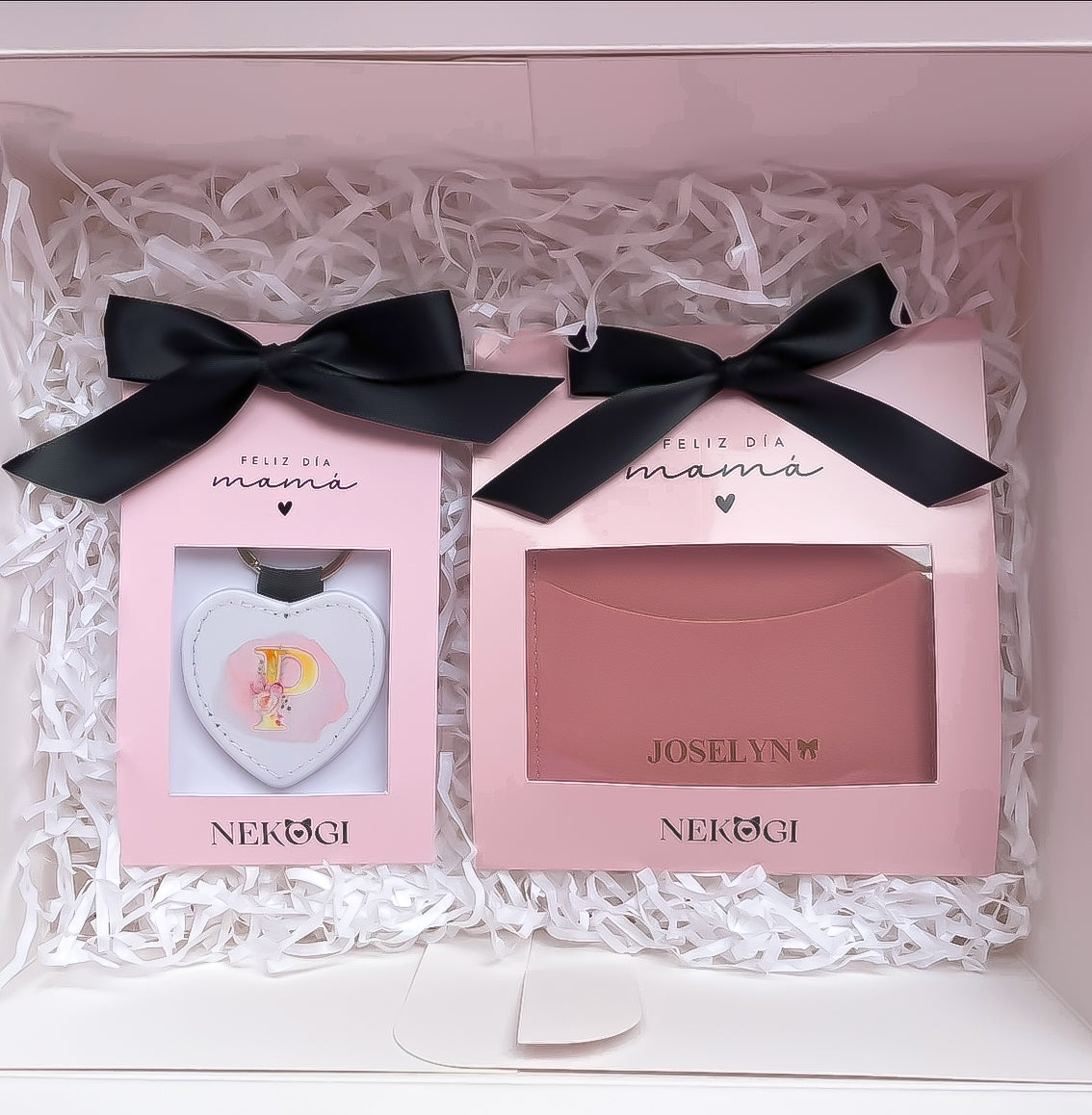 Caja de regalo Tarjetero + Llavero
