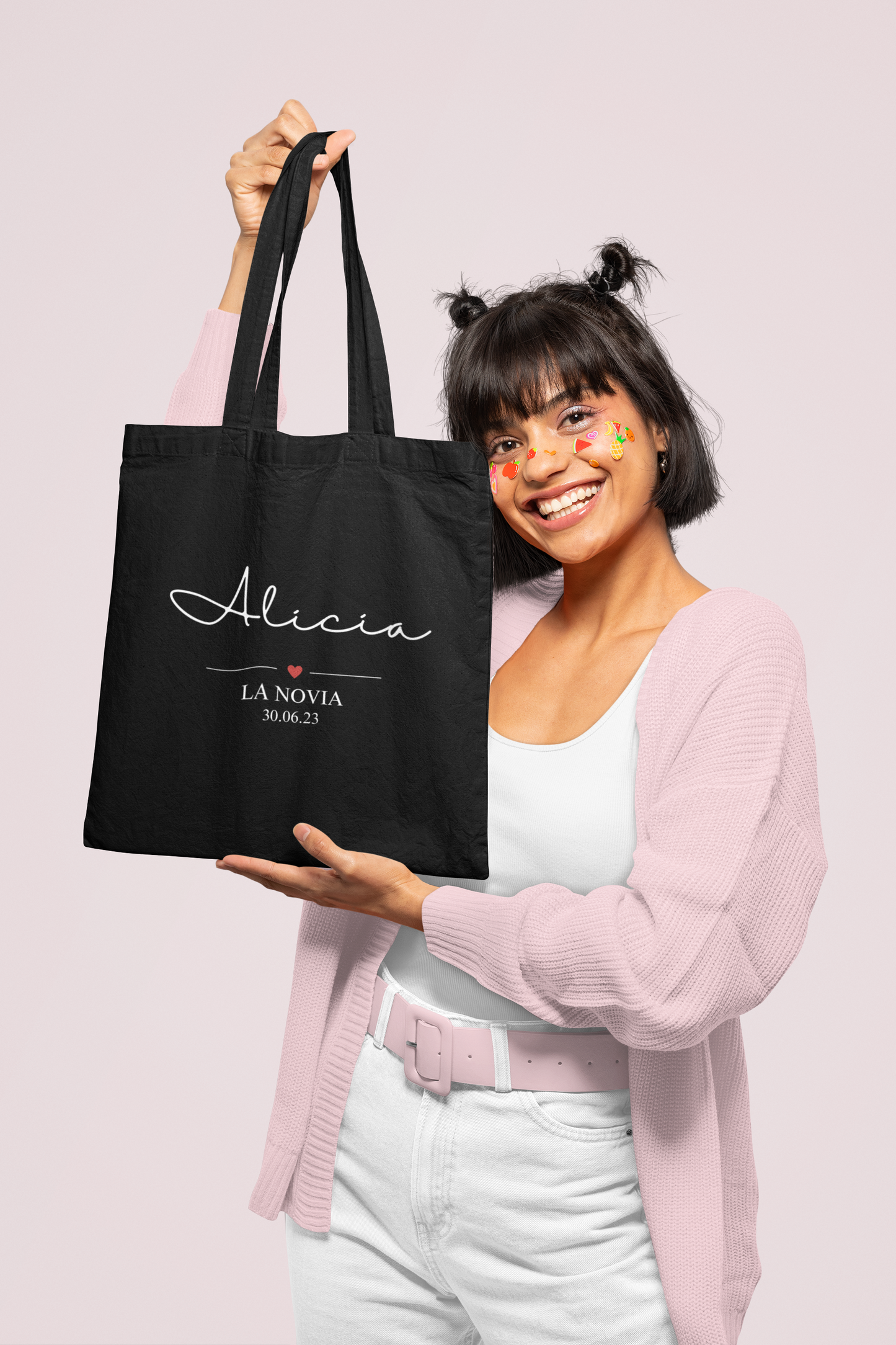 Tote Bag Negra Novia