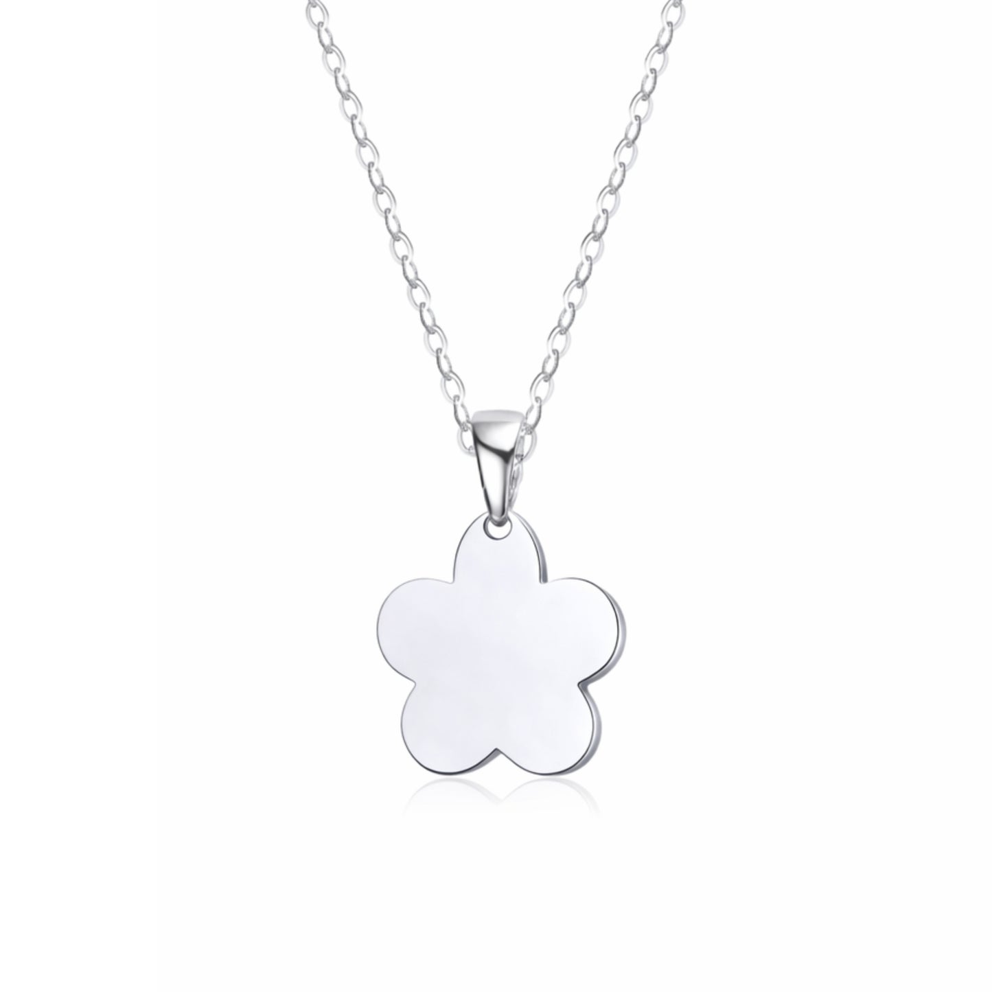 Collar Hanako plateado