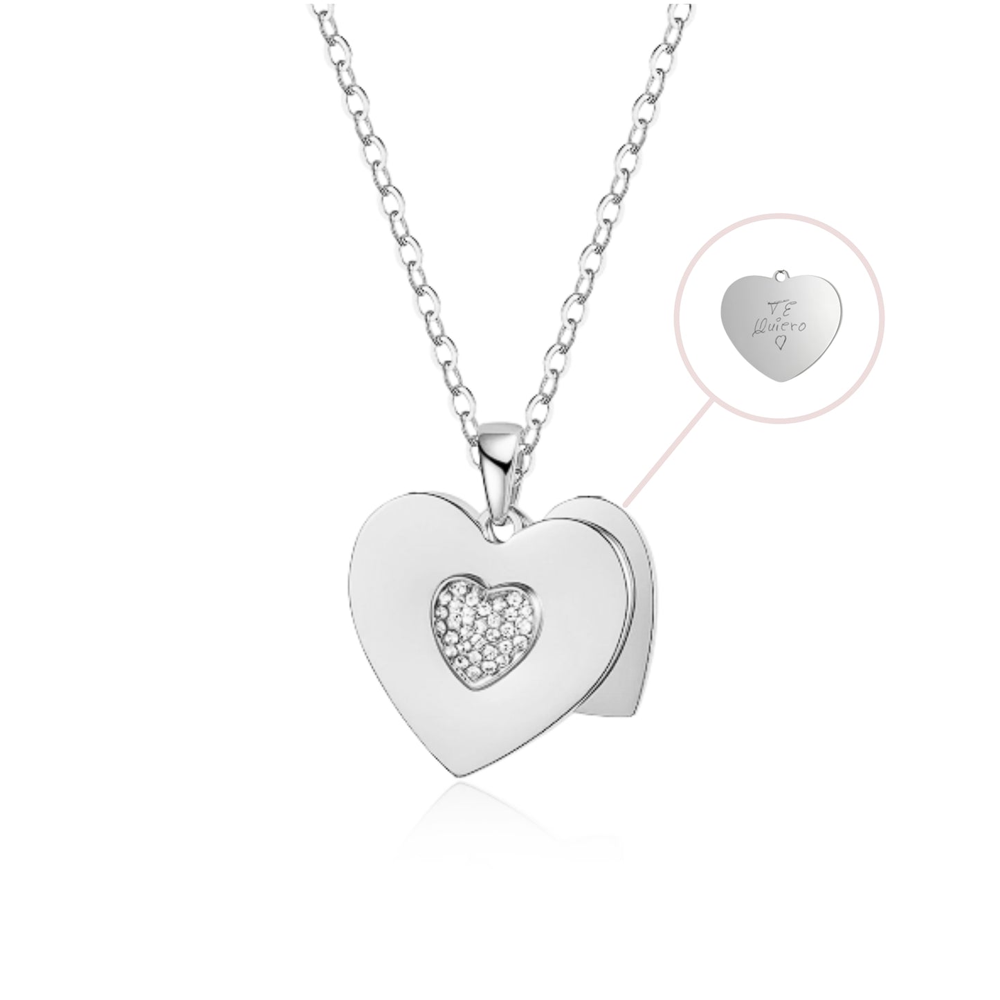 Collar Akira plateado