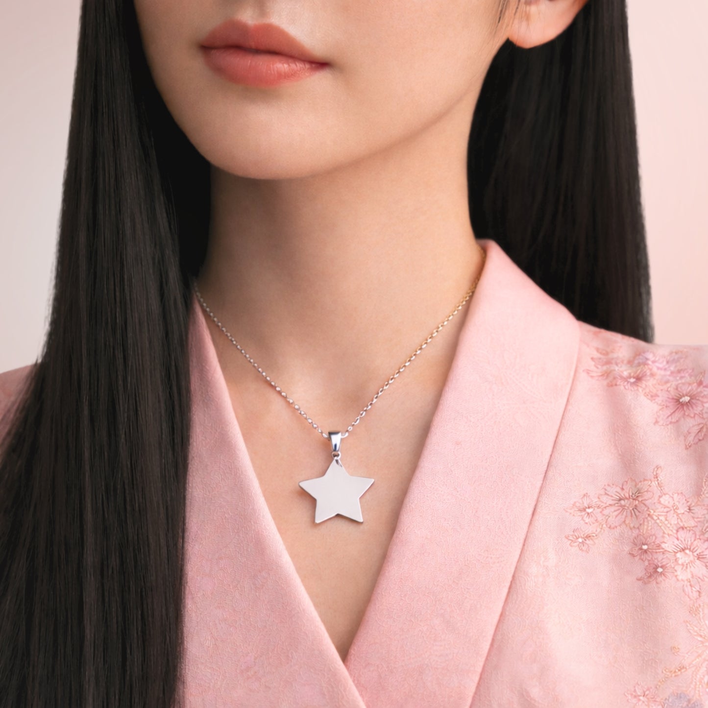 Collar Hoshi plateado