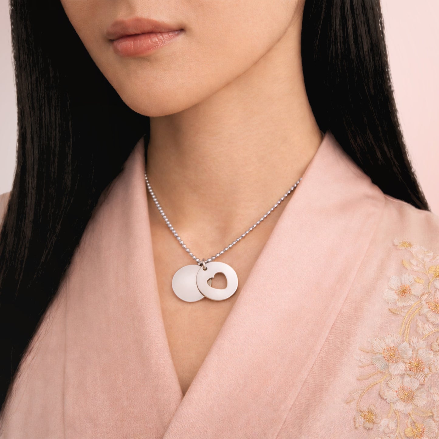 Collar Manami plateado