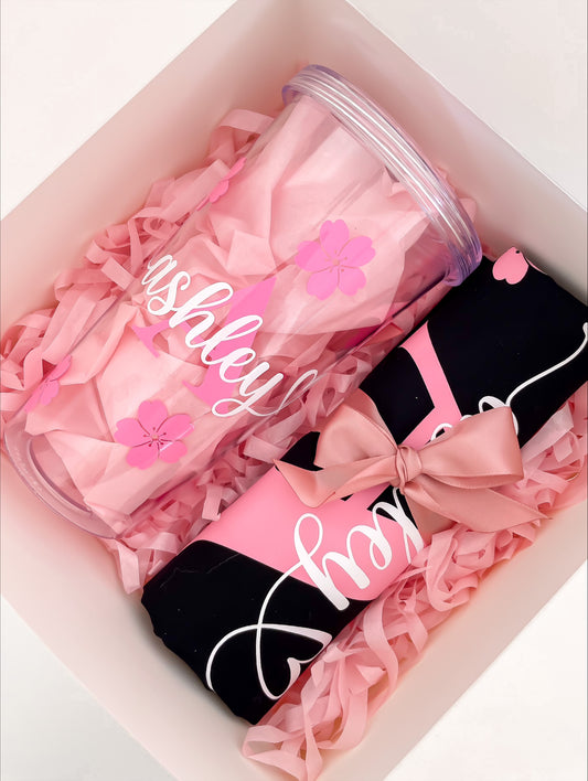 Caja de regalo Sakura (Vaso + Tote bag)