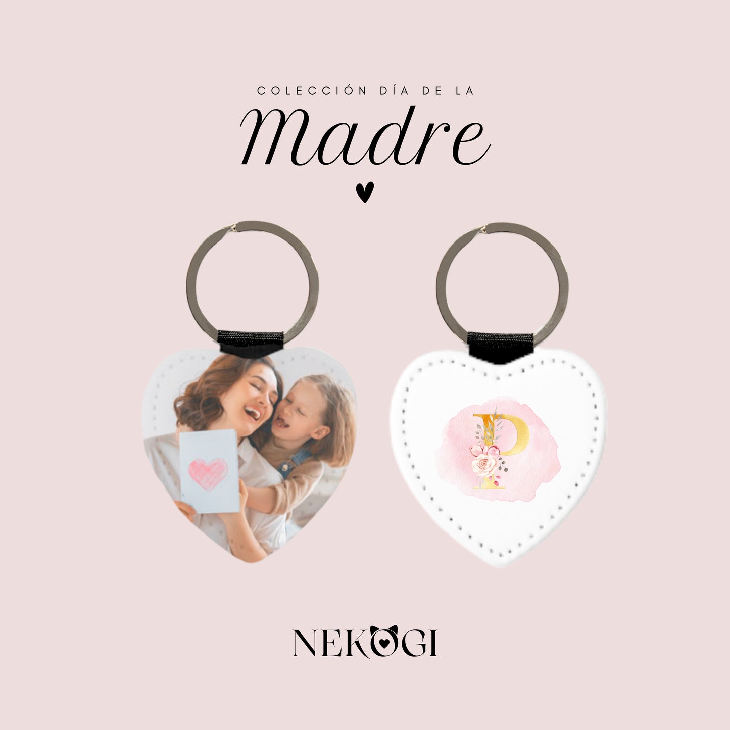 Llavero corazón mamá
