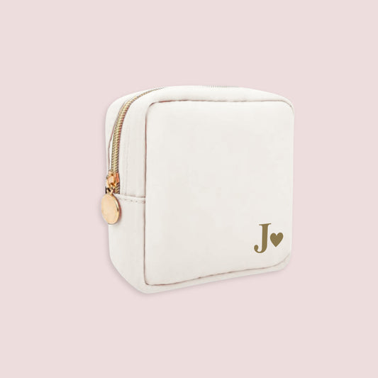 Neceser pequeño beige