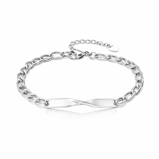 Pulsera Eien plateada hombre