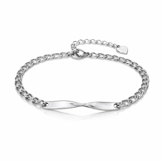 Pulsera Eien plateada mujer