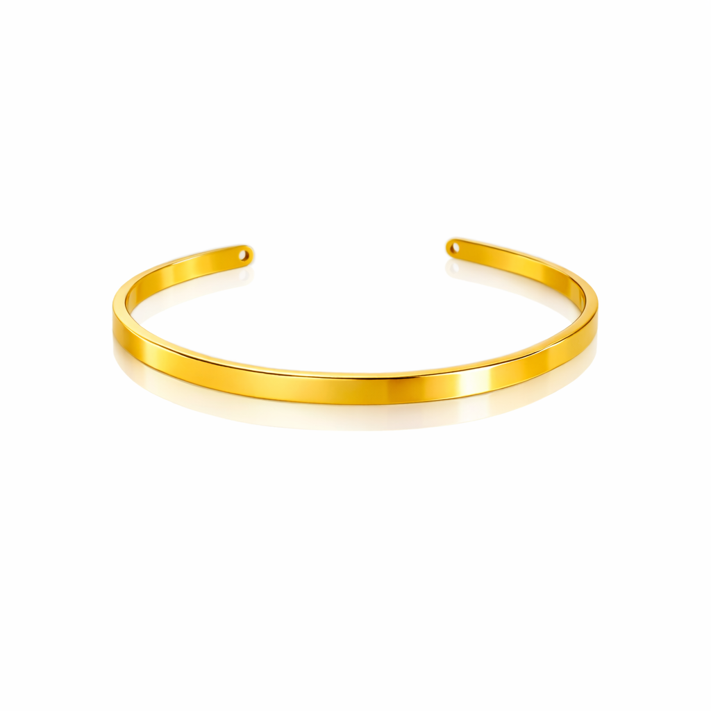 Pulsera Tamaki 4mm dorada