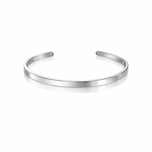 Pulsera Tamaki 4mm plateada