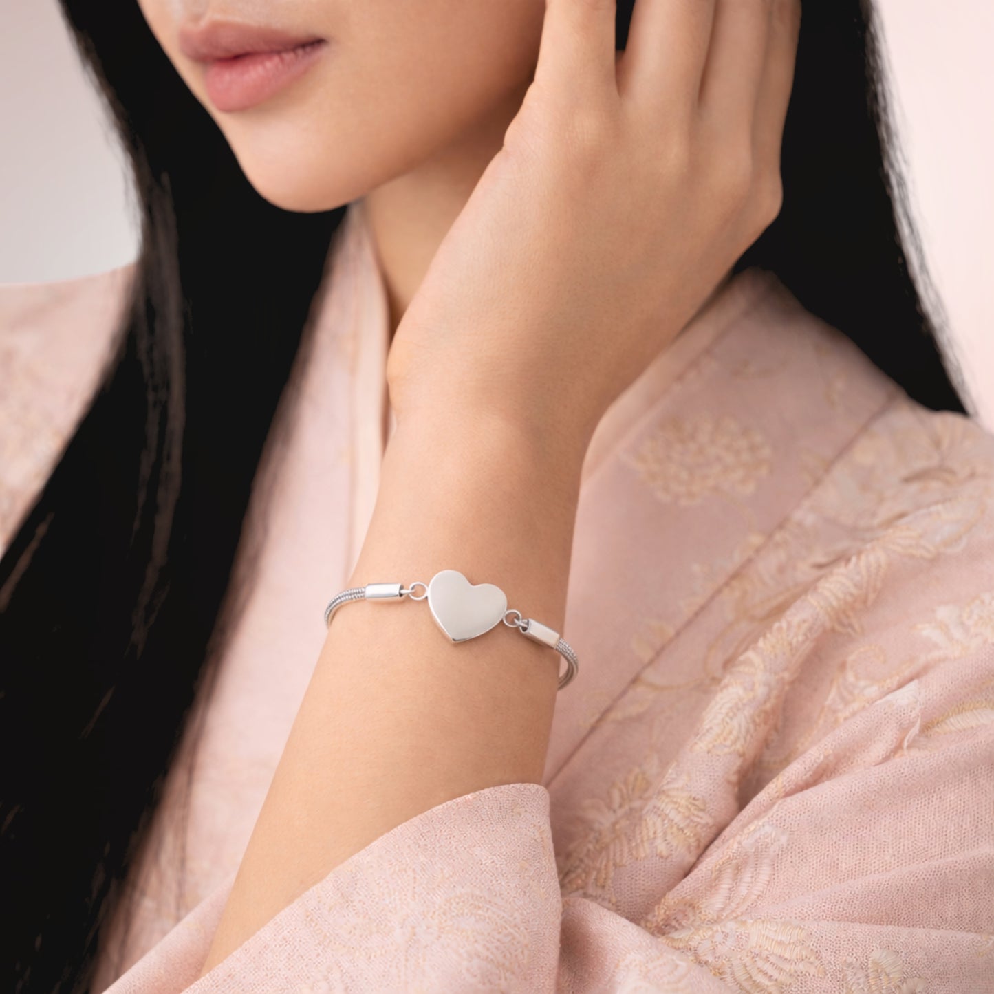 Pulsera Aiko plateada