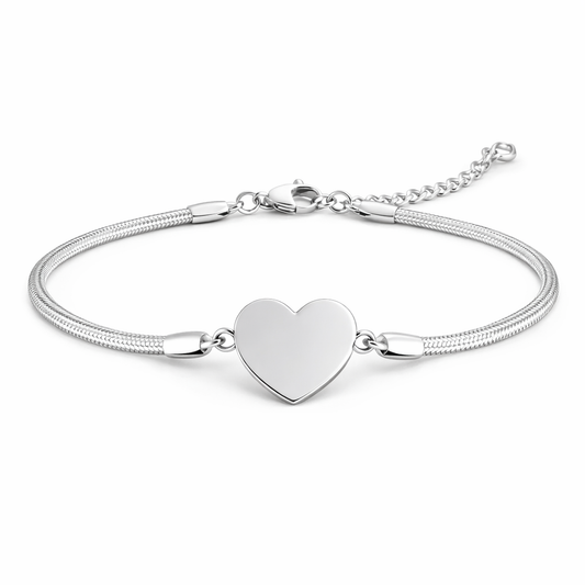 Pulsera Aiko plateada