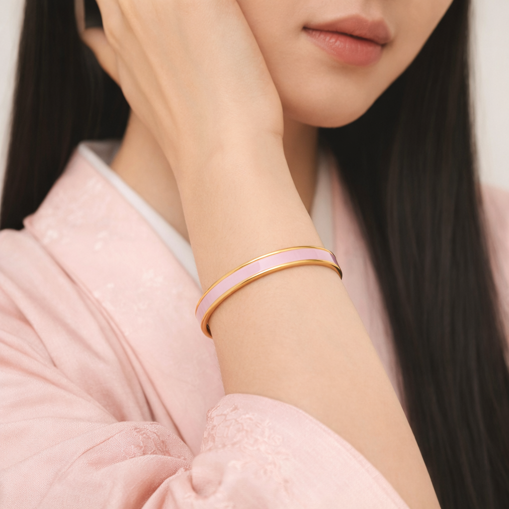 Pulsera Tamaki rosa