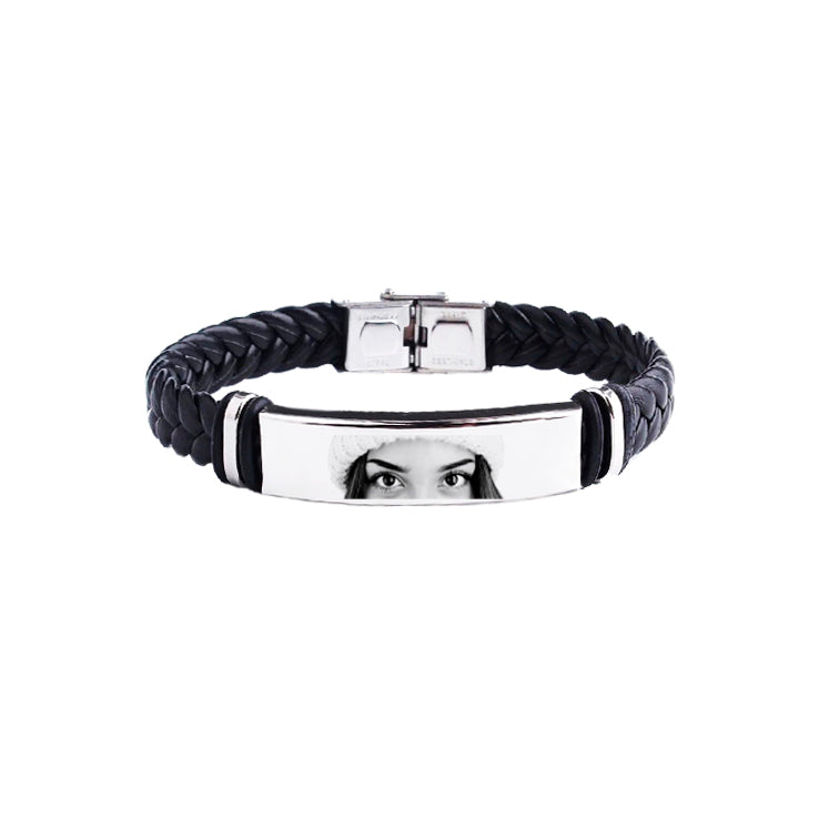 Pulsera Hombre Polipiel "Mirada" (Boda)