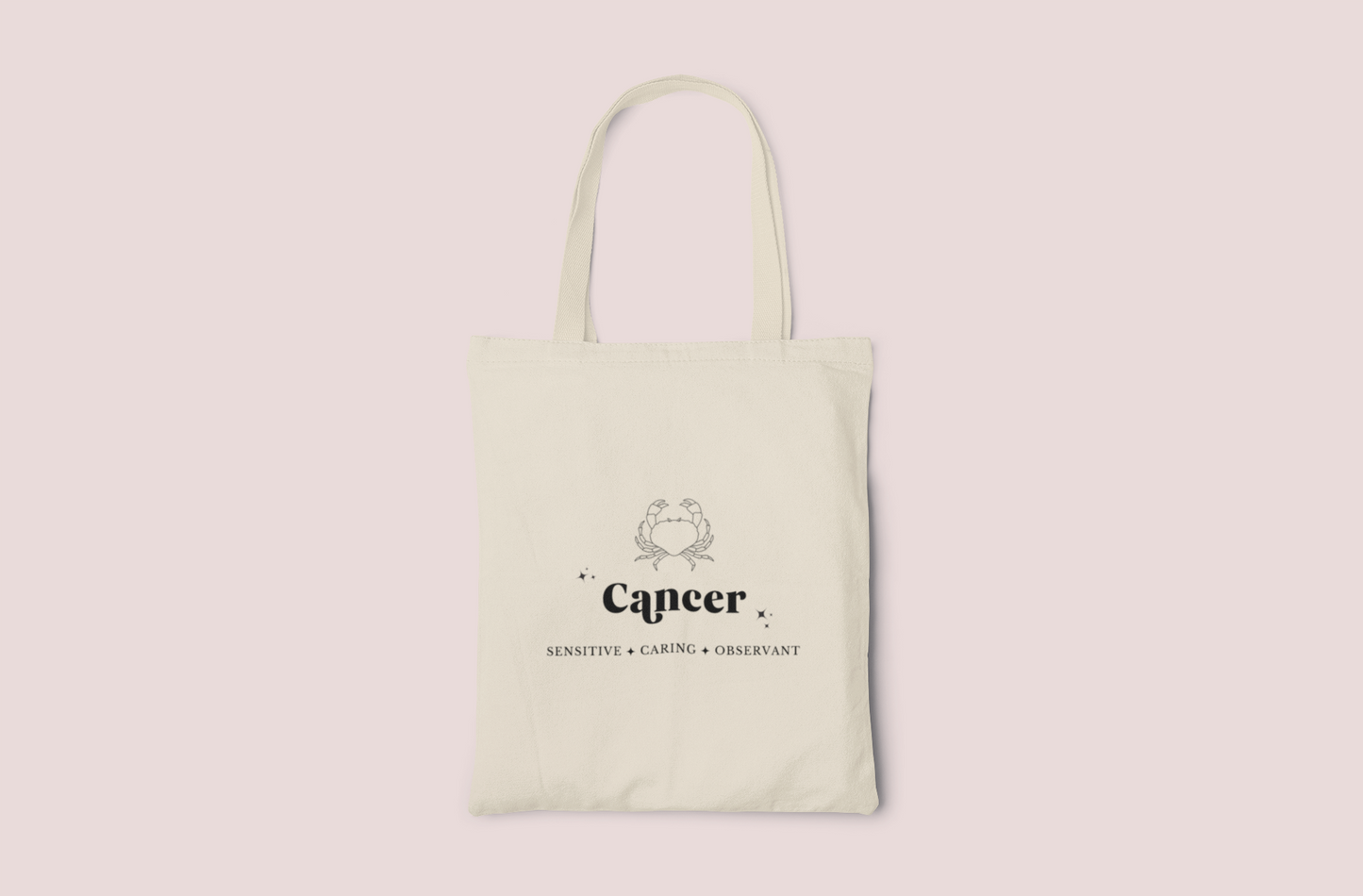 Tote Bag Beige Horóscopo