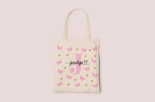 Tote Bag Beige Mariposas