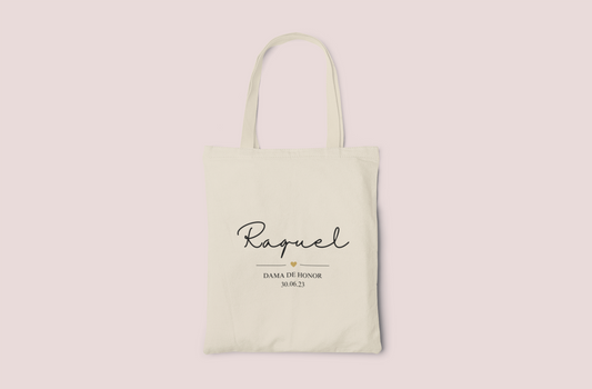 Totebag Beige Dama de honor