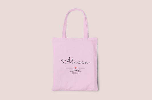 Tote Bag Rosa Novia