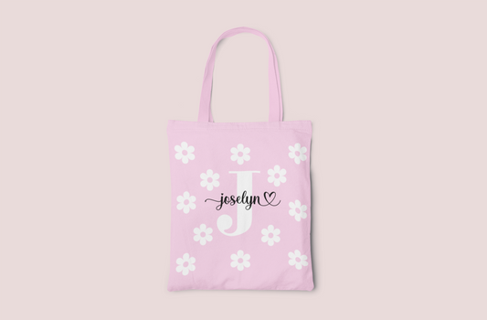 Tote Bag Rosa Flores