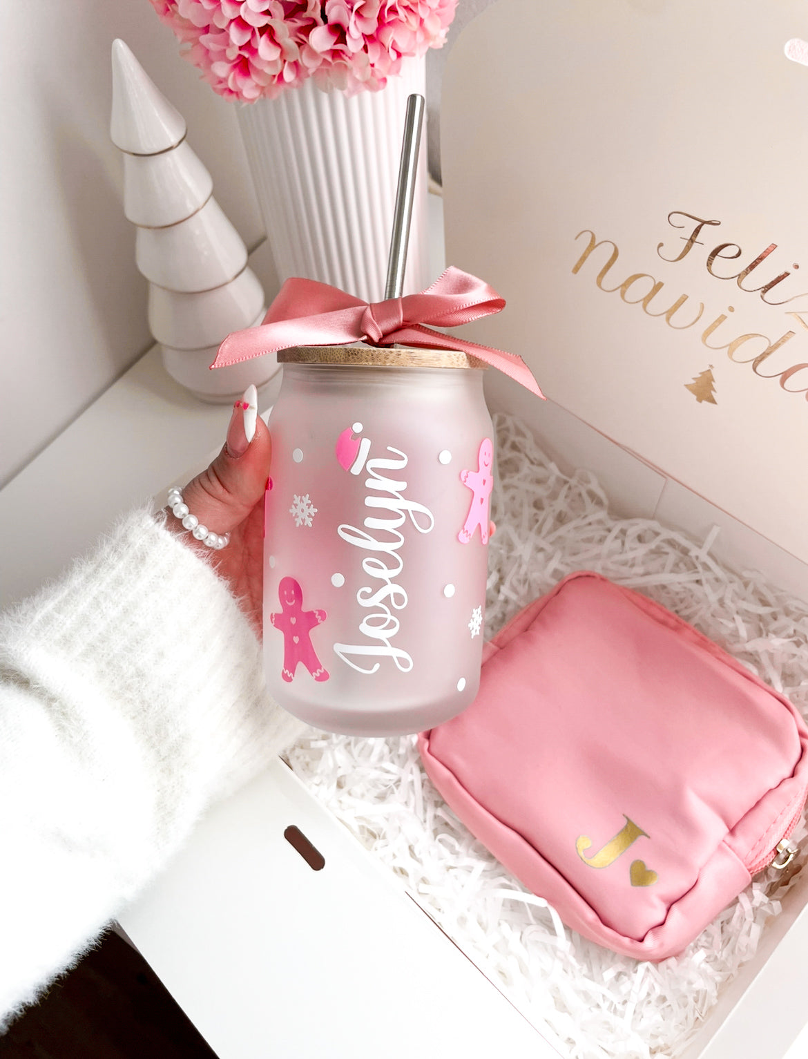 Caja de regalo Neceser + Vaso pequeño